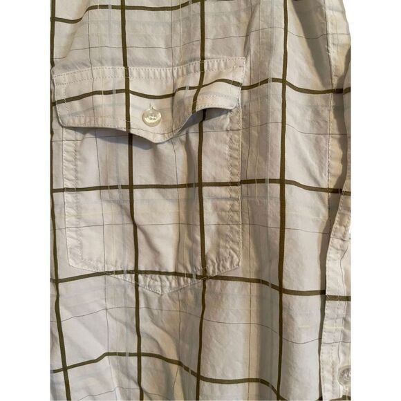 Roper Men's White Long Sleeve Collared Polo Shirt Size M - Picture 4 of 11